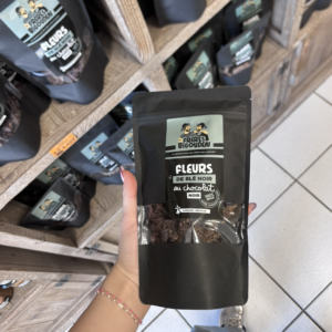 Fleurs de blé noir au chocolat noir
