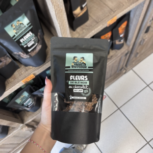 Fleurs de blé noir au chocolat au lait
