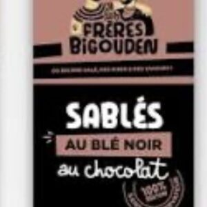 Sablés au blé noir au chocolat
