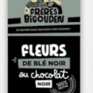 Fleurs de blé noir au chocolat noir